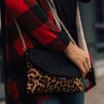 Vegas Vibes Leopard Clutch in Tan Image - 1