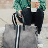 The Jet Set Tote in Grey Image - 1