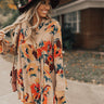 Moonlight Kisses Shift Dress In Taupe Image - 1