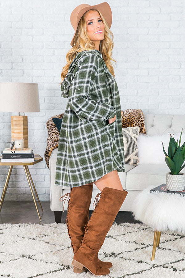 Movie Night And Margs Plaid Tunic Image - 3