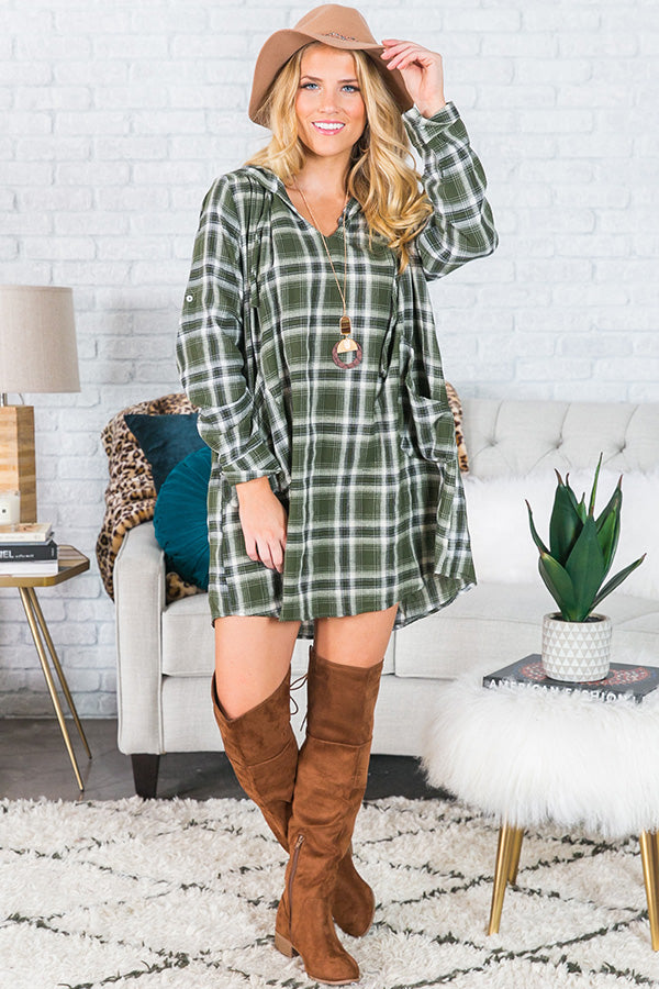 Movie Night And Margs Plaid Tunic Image - 1