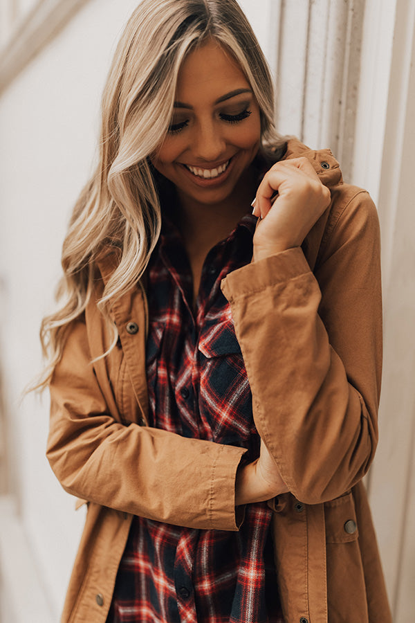 Colorado Cabin Lightweight Jacket In Tan Image - 1