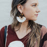 Cocktail Occasion Tassel Earrings in Ivory Image - 1