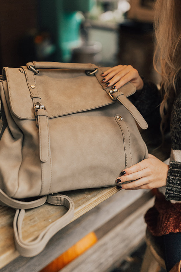 The It List Backpack in Taupe