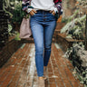 The Maddie High Rise Ankle Skinny Image - 1
