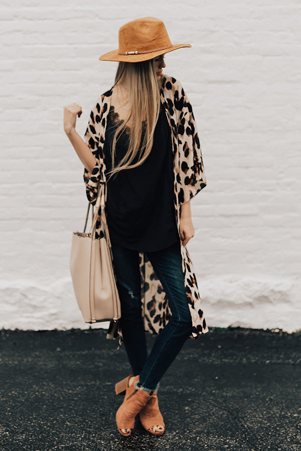Twirls In Tribeca Leopard Overlay Image - 1