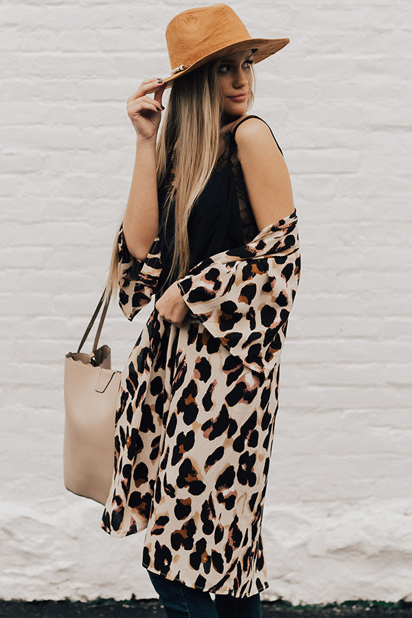 Twirls In Tribeca Leopard Overlay Image - 2