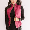 Adventures In Aspen Vest In Sangria Image - 1
