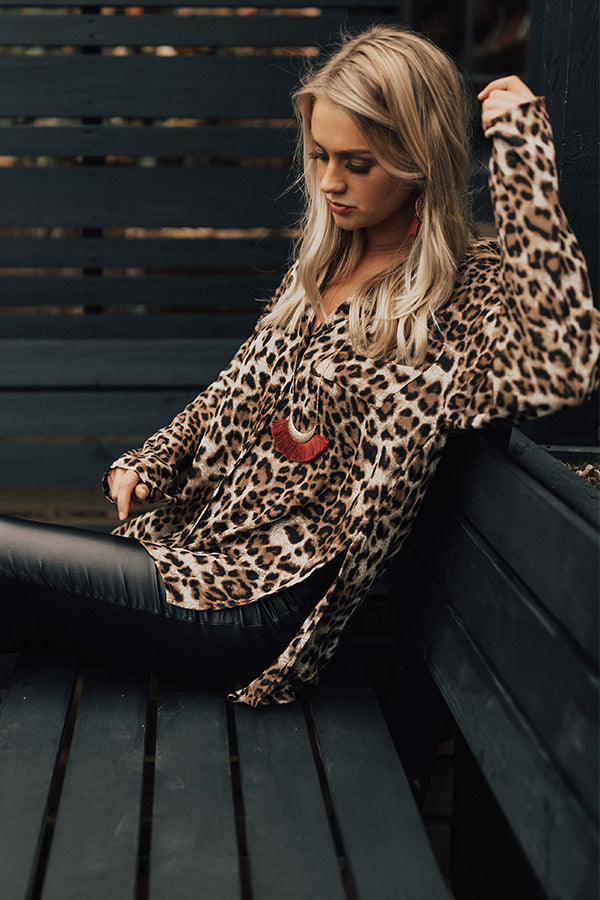 Flirting In Florence Leopard Tunic Image - 1