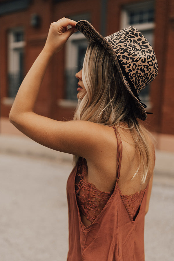 Lattes and Leopard Hat