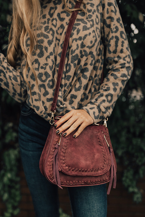 Windy City Crossbody in Windsor Wine