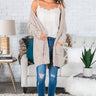 Better Bundle Up Chenille Cardigan in Natural Image - 1