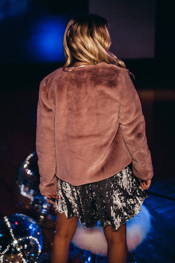 Holiday In The Hills Plush Coat Image - 4
