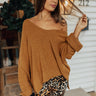 Ski Party Shift Sweater In Mustard Image - 1