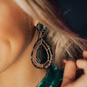 Luxe Times Earrings In Black Image - 1