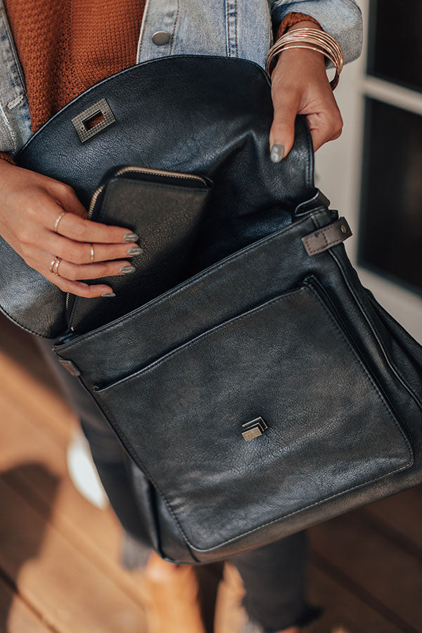 The James Tote In Black Image - 4