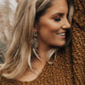 Spotlight Nights Snake Print Earrings Image - 1
