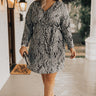 Shopping In The City Snake Print Dress Curves Image - 1