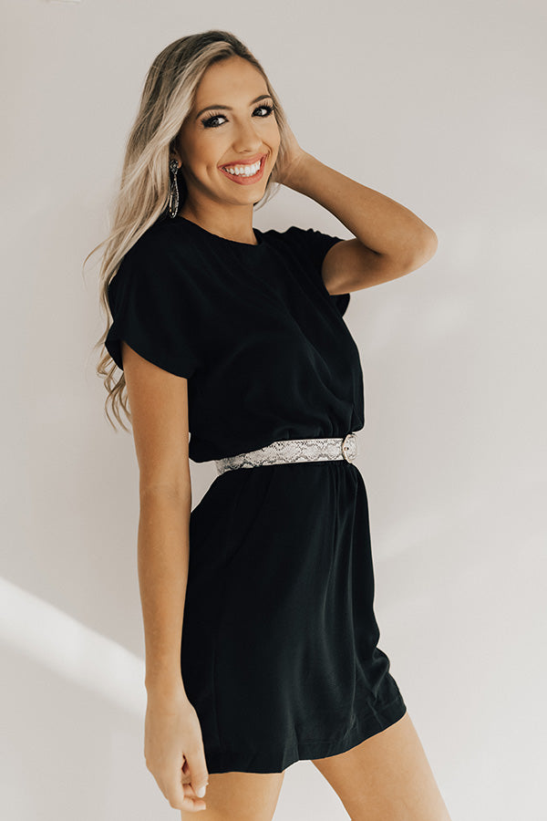 May I Have This Dance Dress In Black Image - 3
