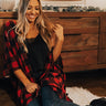 Below Zero Buffalo Check Cardigan Image - 1