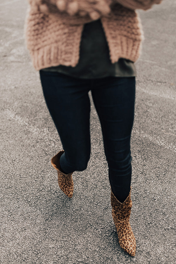 The Laurette Leopard Ankle Boot Image - 4