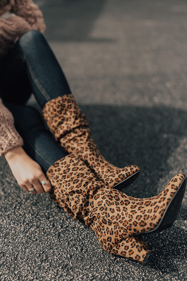 The Laurette Leopard Ankle Boot Image - 3