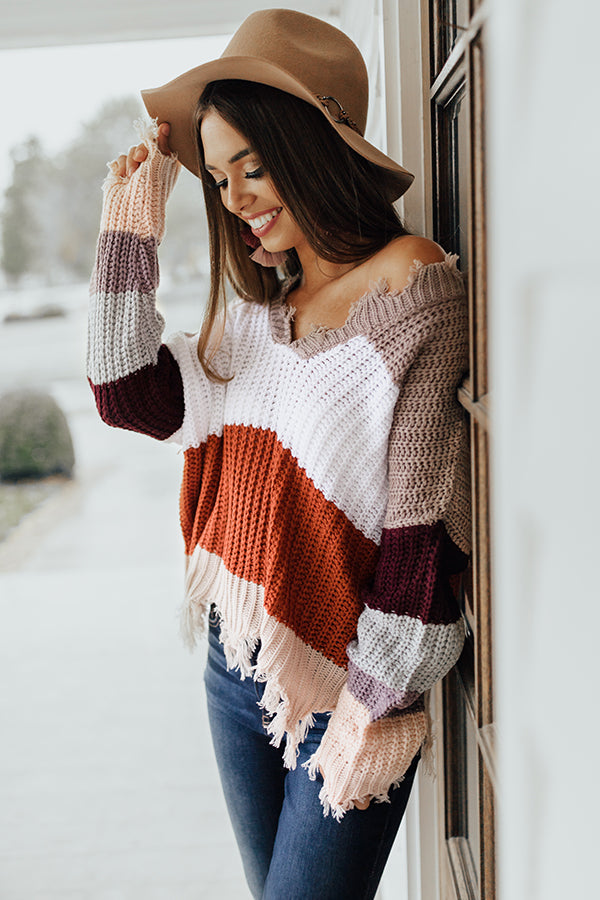 Cocoa Cheers Shift Sweater in Heirloom Lilac Image - 1