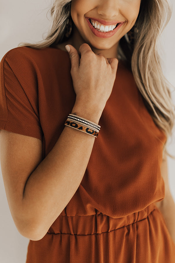 Glam Goals Magnetic Bracelet In Maple