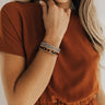 Glam Goals Magnetic Bracelet In Maple Image - 1