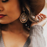 Vip Party Earrings In Light Peach Image - 1