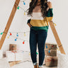 Always On Mountain Time Stripe Knit Sweater Image - 1