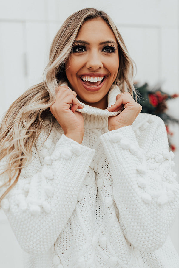 Paris Snowfall Knit Sweater Image - 3