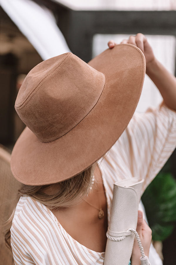 Name Dropper Hat In Tan