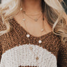 Champagne Style Layered Necklace Image - 1