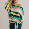 Cali Cold Front Stripe Top Image - 1