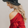 Classic Love Story Hat In Black Image - 1