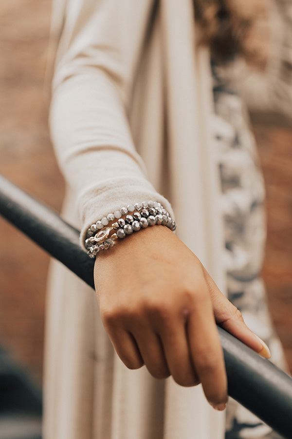 Big City Lights Semi Precious Bracelet Set
