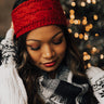 Blissful And Beautiful Headband In Red Image - 1