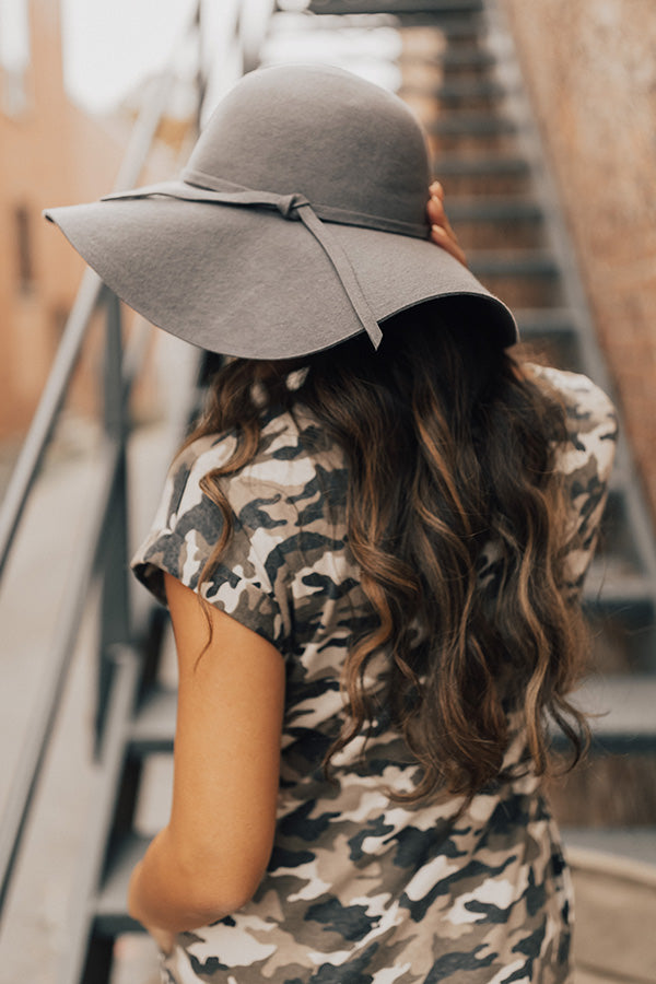 Living The Dream Hat In Grey
