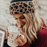 Spotted In The City Leopard Beanie In Olive Image - 1