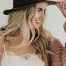 Classic Love Story Hat In Chestnut Image - 1