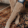 The Aiden Over The Knee Boot In Birch Image - 1