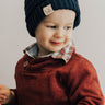 Children's CC Beanie In Cobalt Image - 1