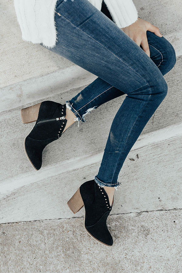 The Morgan Bootie In Black Image - 1
