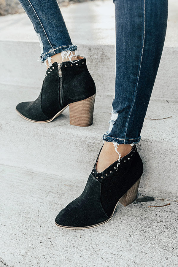 The Morgan Bootie In Black Image - 2