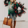 Reindeer Games Shift Sweater in Green Image - 1