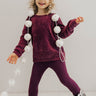 Children's CC Two Tone Beanie In Hot Pink Image - 1