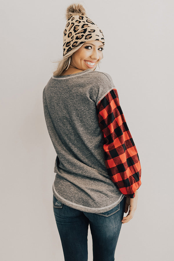 Cocoa and Christmas Lights Shift Tunic Image - 4