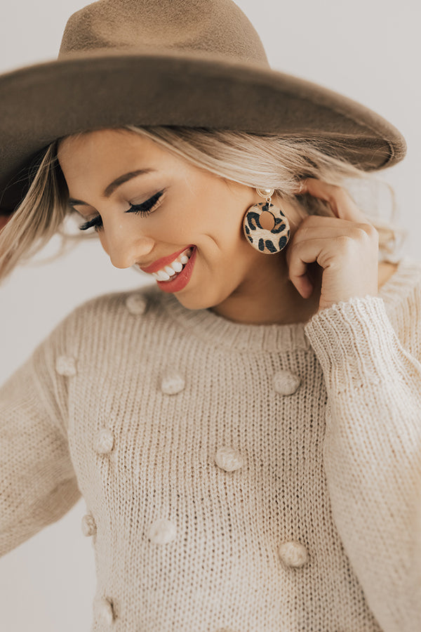 For The Love Of Leopard Earrings
