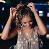 Knot Your Scrunchie In Merlot Image - 1